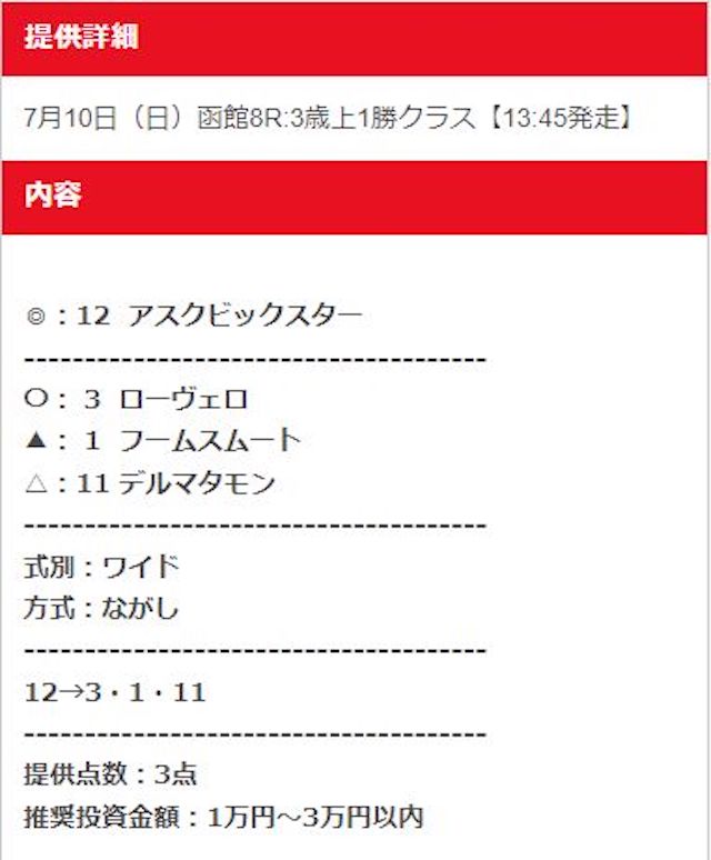 ウマスタイル　無料予想初検証