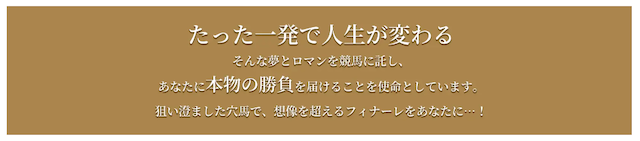 天才！穴馬党の特徴画像