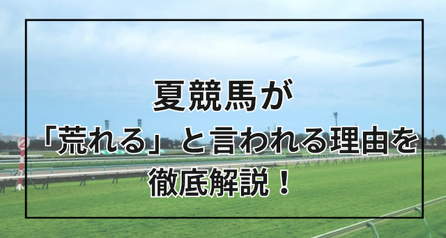 夏競馬のトップ画像