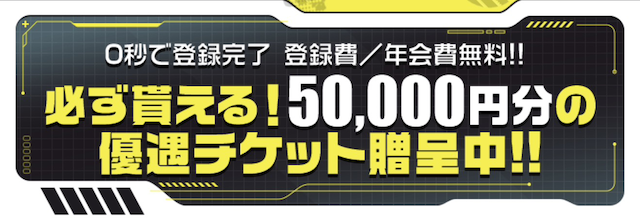競馬2.0の登録特典