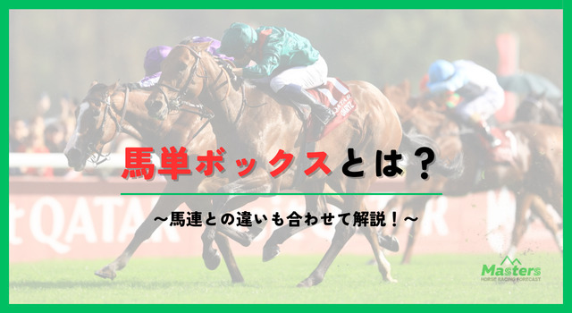 馬単ボックスh2画像1